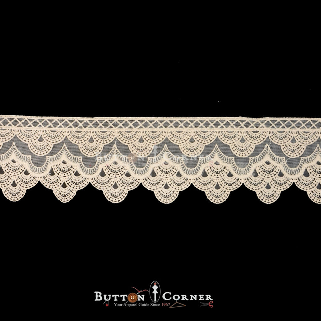 One Side Border Net Lace