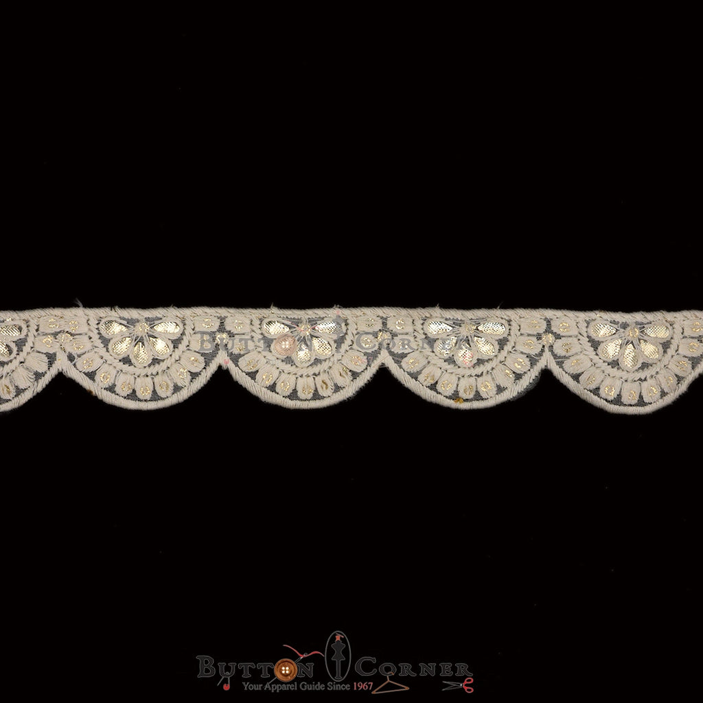 Fancy Sequence Embroidery Net Lace