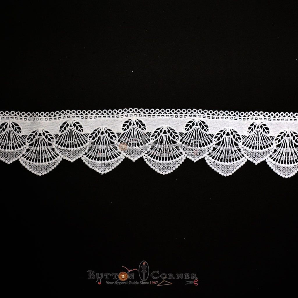 One Side Border Shuttle Lace