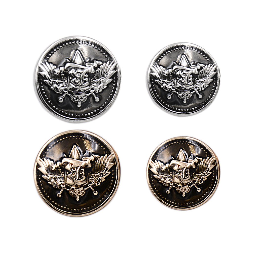 Eagle Logo Metal Suiting Buttons