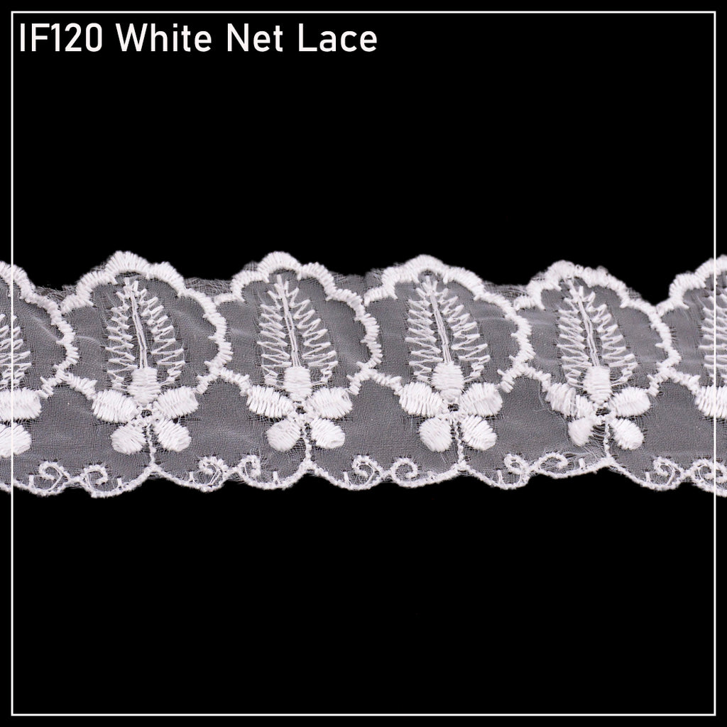 One Side Border Net Lace