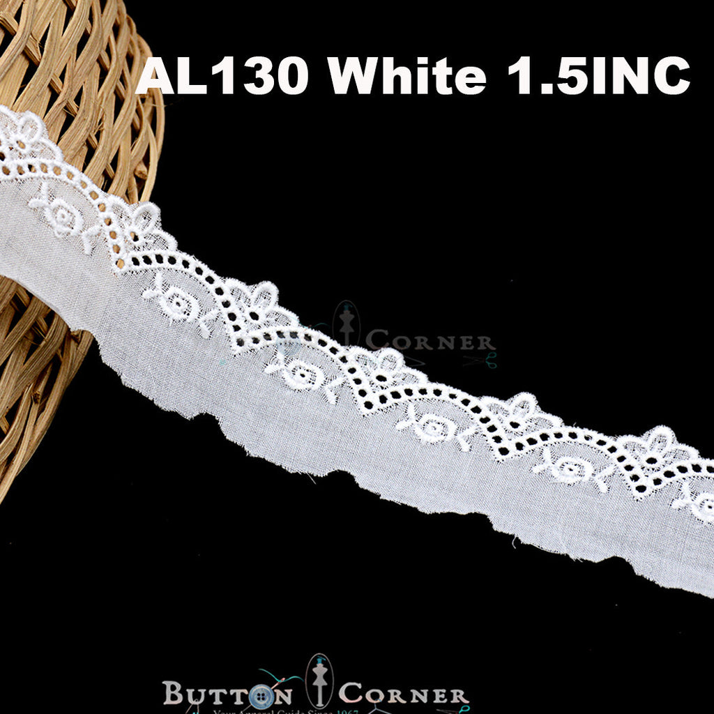 Cotton One Side Border Lace