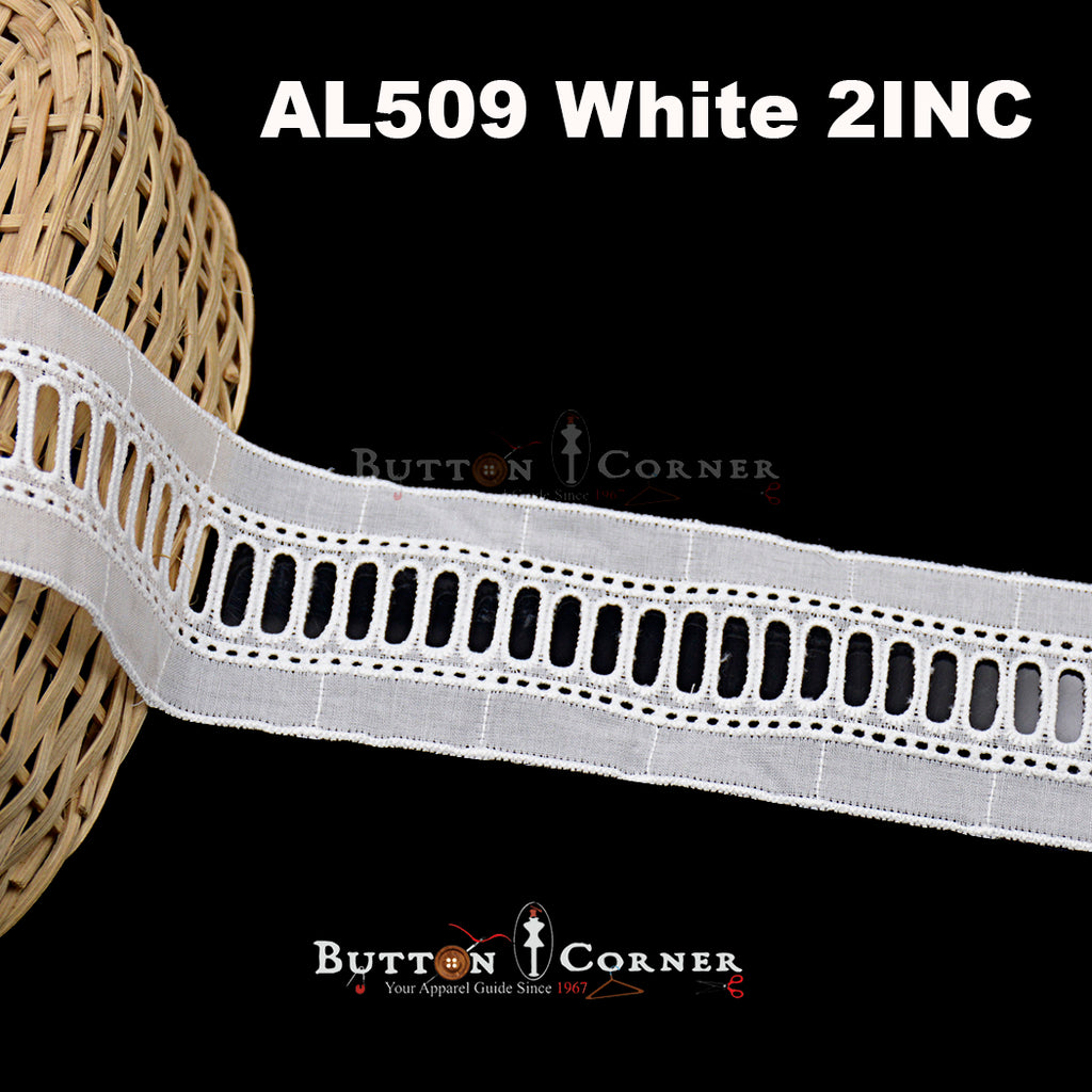 Cotton Ladder Lace (Imported)