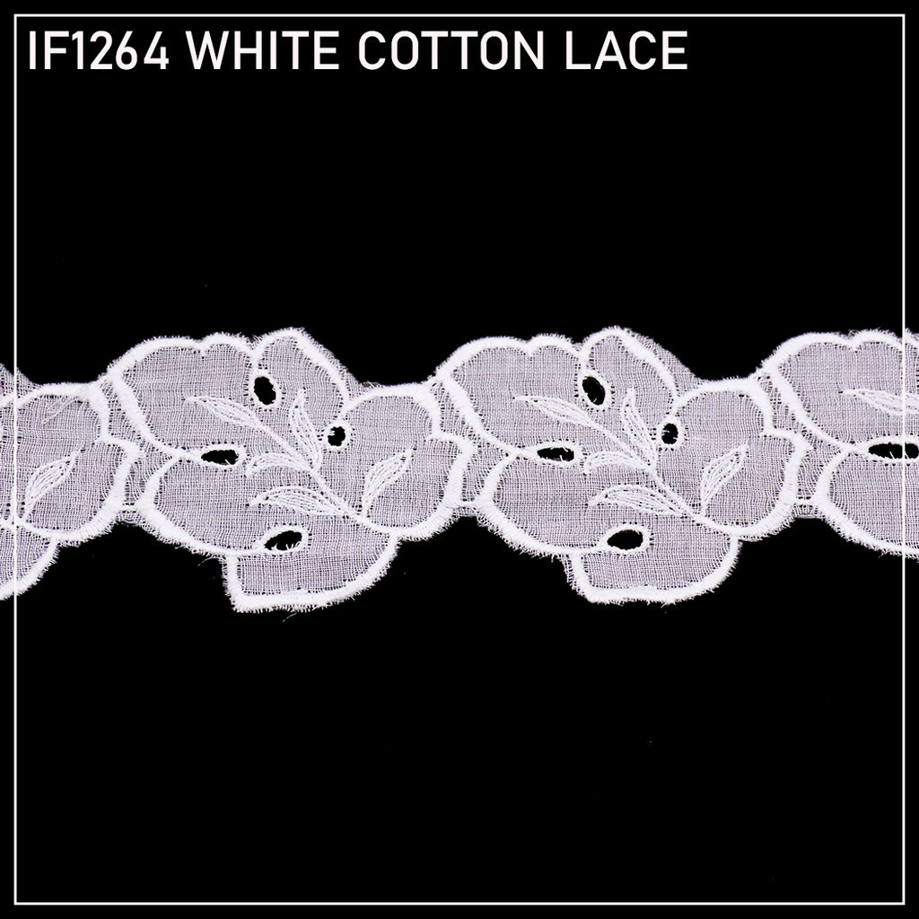 Cotton Double Side Border Lace